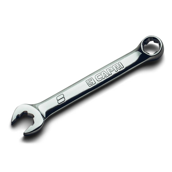 Capri Tools 8 mm WaveDrive Pro Stubby Combination Wrench for Regular and Rounded Bolts CP11750-M8SB - main